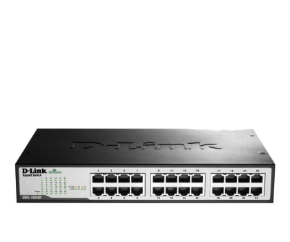 Switche D-Link 24p DGS-1024D (24x10/100/1000Mbit)